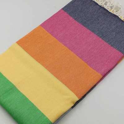 Rainbow Turkish Towel